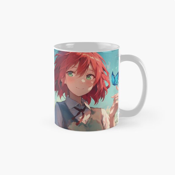 Item preview, Chise Hatori The Ancient Magus Bride Red Hair Butterflies designed and sold by TanglenRabbit.