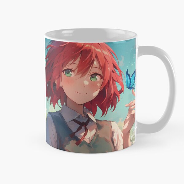 Item preview, Chise Hatori The Ancient Magus Bride Red Hair Butterflies designed and sold by TanglenRabbit.