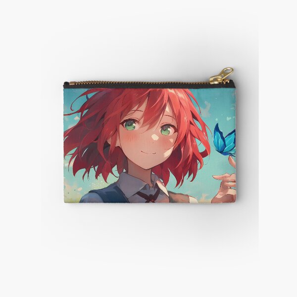 Item preview, Chise Hatori The Ancient Magus Bride Red Hair Butterflies designed and sold by TanglenRabbit.