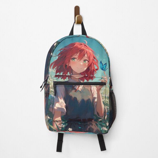 Item preview, Chise Hatori The Ancient Magus Bride Red Hair Butterflies designed and sold by TanglenRabbit.