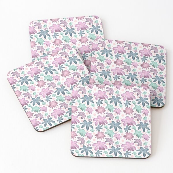 Item preview, Pastel Floral Seamless Pattern  | Watercolor Flowers Repeat Design designed and sold by HopeAndHustle.