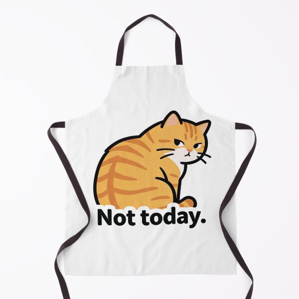 Item preview, Not Today Cat Meme designed and sold by DetalleXL.