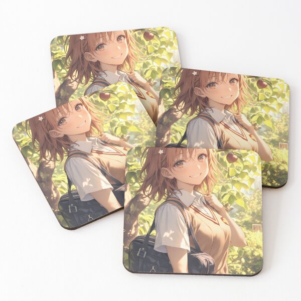 Item preview, Misaka Mikoto A Certain Scientific Railgun Apple Tree Glow designed and sold by TanglenRabbit.