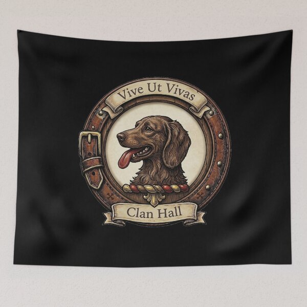 Item preview, Clan Hall Crest designed and sold by BagTown Clans.