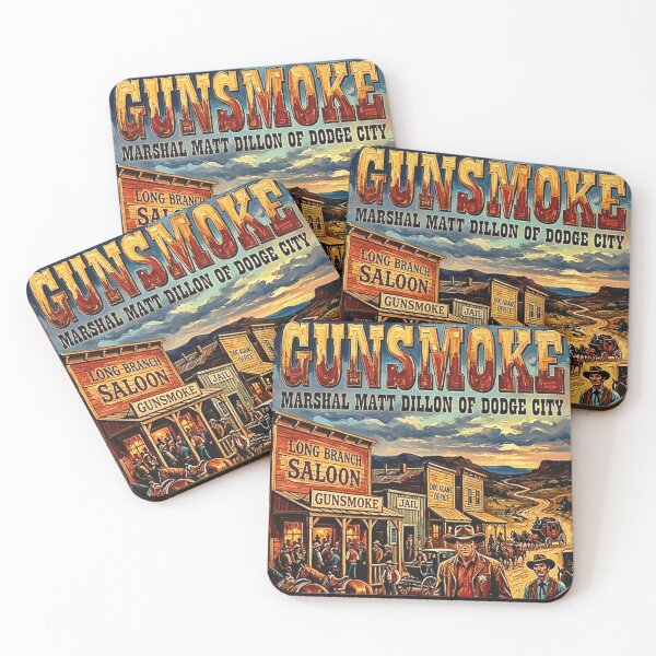 Item preview, Gunsmoke: Marshal Matt Dillon of Dodge City designed and sold by Art's Diner.