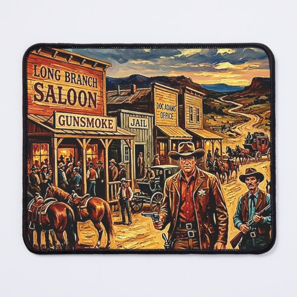 Item preview, Gunsmoke: Marshal Matt Dillon of Dodge City designed and sold by Art's Diner.