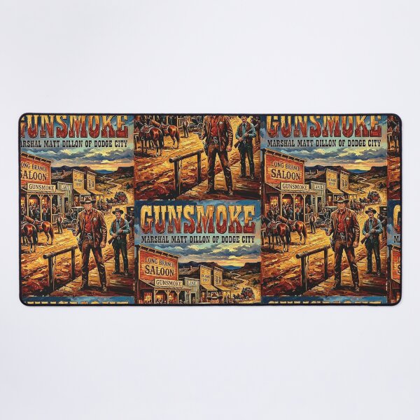 Item preview, Gunsmoke: Marshal Matt Dillon of Dodge City designed and sold by Art's Diner.