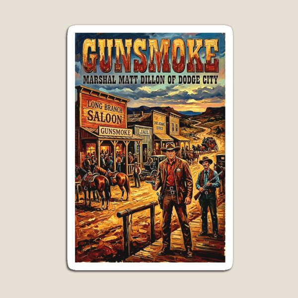 Item preview, Gunsmoke: Marshal Matt Dillon of Dodge City designed and sold by Art's Diner.