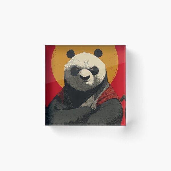 Item preview, The Angry kung fu panda  designed and sold by RadheShyam-Art.