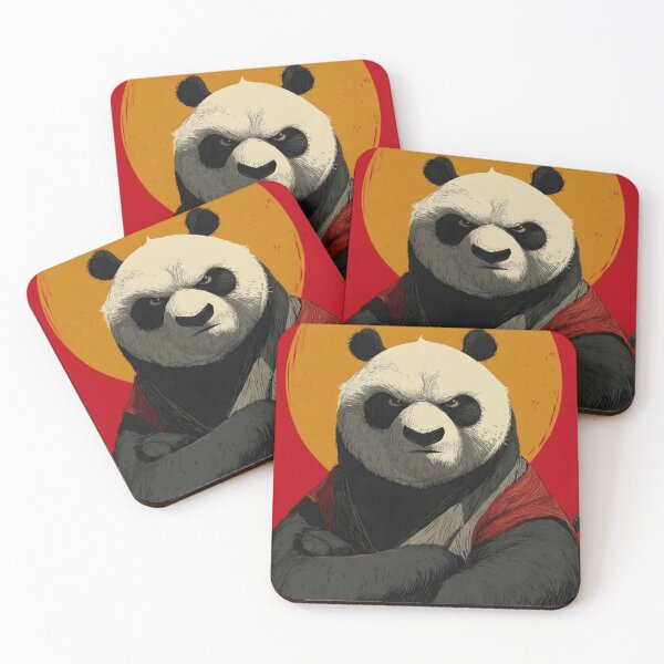 Item preview, The Angry kung fu panda  designed and sold by RadheShyam-Art.