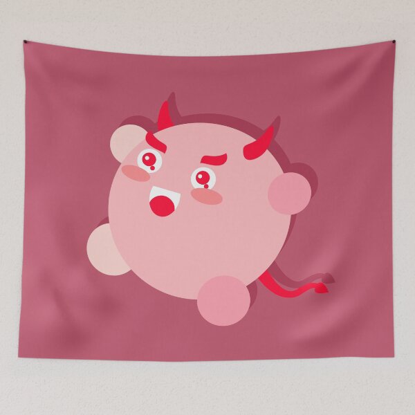 Item preview, The cutest evil demon ever! designed and sold by EuGeniaArt.