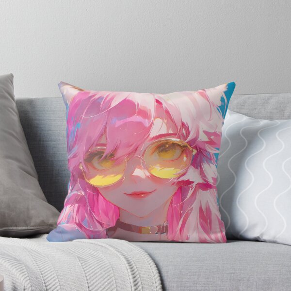 Item preview, Tamamo No Mae Fate Grand Order Summer Sun Pink Glam Glow designed and sold by TanglenRabbit.