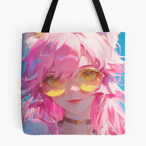 Item preview, Tamamo No Mae Fate Grand Order Summer Sun Pink Glam Glow designed and sold by TanglenRabbit.