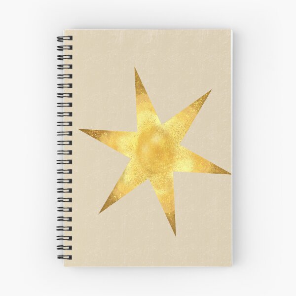 Item preview, Western Boho Gold Star Minimal Wall Art Print designed and sold by Bedoya Illustrations .