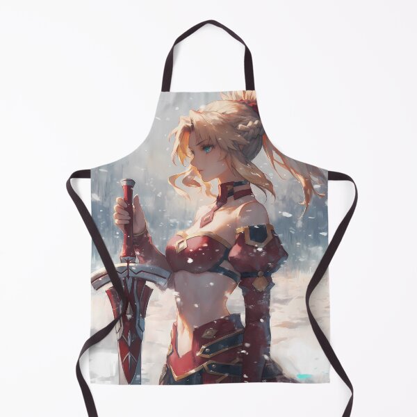 Item preview, Mordred Fate Grand Order Winter Valiant Armor Snowfall designed and sold by TanglenRabbit.