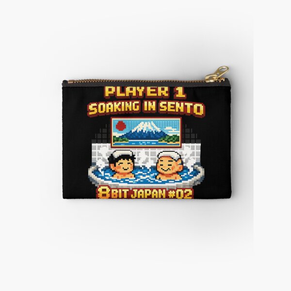 Aperçu de l'œuvre Graphisme rétro 8 bits d'un bain public japonais avec le mont Fuji créée et vendue par maaameee.