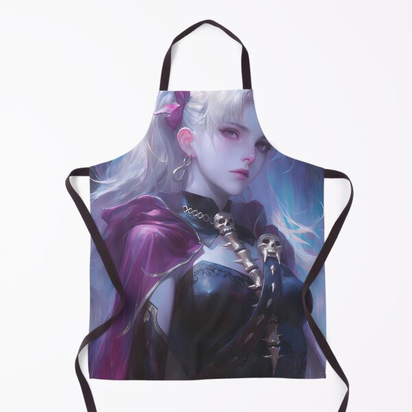 Item preview, Ereshkigal Fate Grand Order Mystic Violet Cape Silver Hair Royal Gaze designed and sold by TanglenRabbit.
