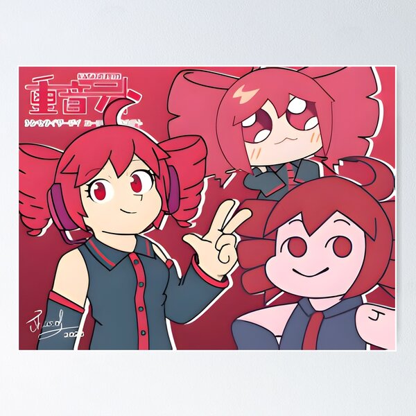 Item preview, Kasane teto vocaloid  designed and sold by RadiantGraphics.