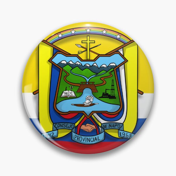 Item preview, Napo Province Legendary Emblem - Artistic Illustration designed and sold by ArtificeFactory.