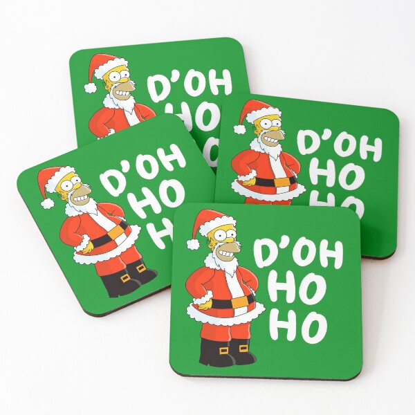 Item preview, D’oh Ho Ho - Homer Simpson Christmas - Holiday Santa Meme designed and sold by ZERO-MIND.