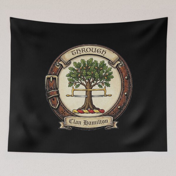 Item preview, Clan Hamilton Crest designed and sold by BagTown Clans.