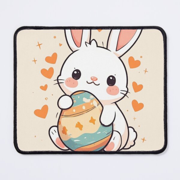 Item preview, Golden Heart Bunny: The Celestial Egg Guardian designed and sold by Jimakmo.