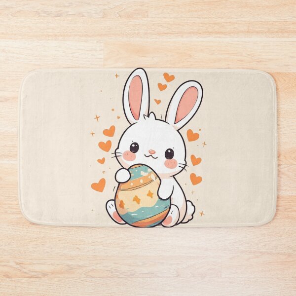 Item preview, Golden Heart Bunny: The Celestial Egg Guardian designed and sold by Jimakmo.