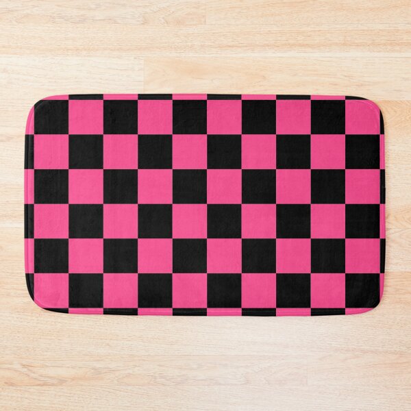 Item preview, Pink and Black Checkered Print designed and sold by DanielleGensler.