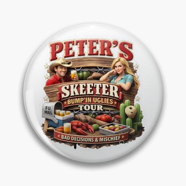 Item preview, Peter's Skeeter Bump'in Uglies Tour designed and sold by Fudge University.