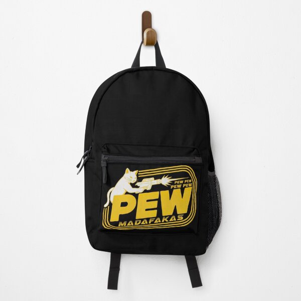 Item preview, Pew Pew Madafakas, Cat With Gun designed and sold by graphic-genie.