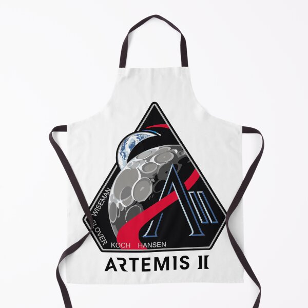 Item preview, Artemis 2 Moon Mission Patch, BLK Font designed and sold by royalfixxx.