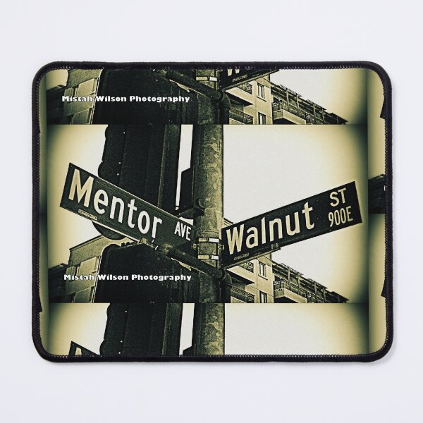 Item preview, Mentor Avenue & Walnut Street, Pasadena, California by Mistah Wilson designed and sold by The Street Sign Store.