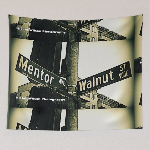Item preview, Mentor Avenue & Walnut Street, Pasadena, California by Mistah Wilson designed and sold by The Street Sign Store.