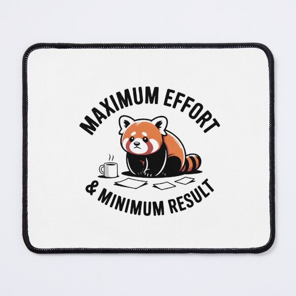 Item preview, Relatable Red Panda Dazed Overwhelmed Meme Decal designed and sold by Mr-wow.