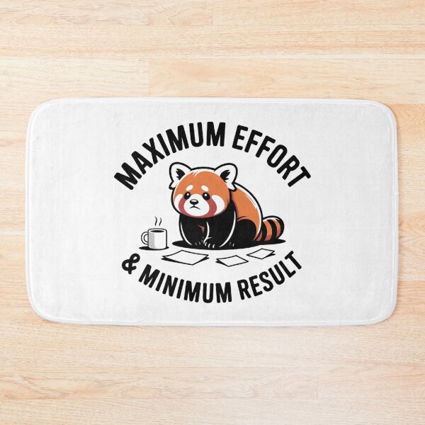 Item preview, Relatable Red Panda Dazed Overwhelmed Meme Decal designed and sold by Mr-wow.