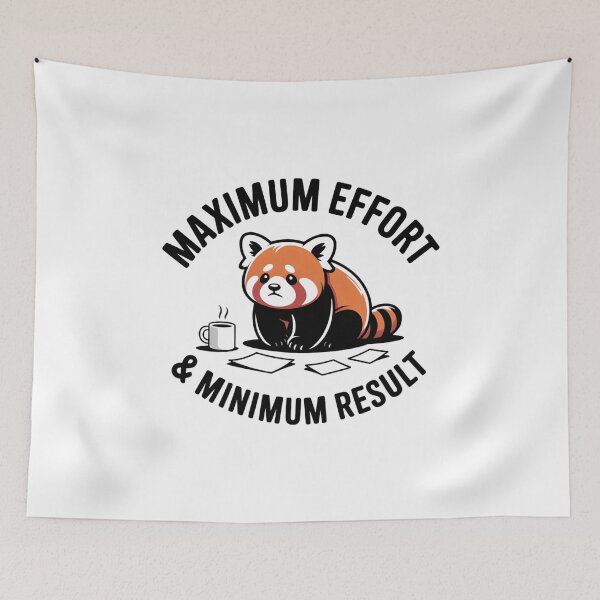 Item preview, Relatable Red Panda Dazed Overwhelmed Meme Decal designed and sold by Mr-wow.