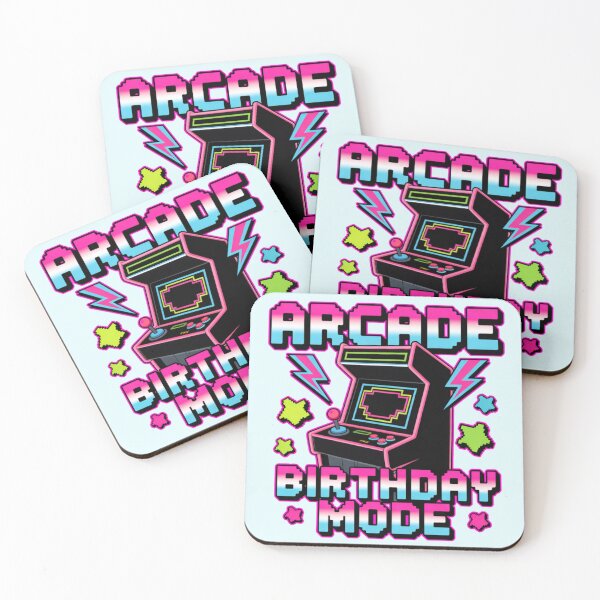 Item preview, Arcade Birthday Mode Gamer Party Design designed and sold by Nzgiftsandmore.