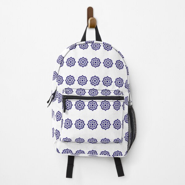 Item preview, Blue Fez Moroccan Zellige Star Sticker designed and sold by Hafcishop.