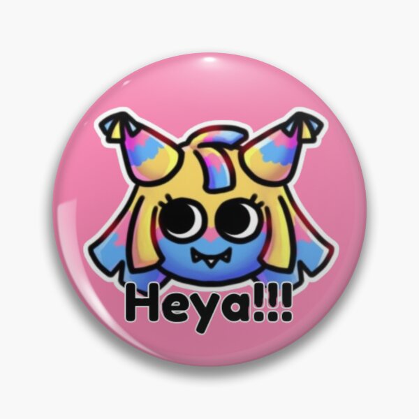 Item preview, Dandy's World Sticker: "Heya!!!" designed and sold by SNAPPJAWZ.