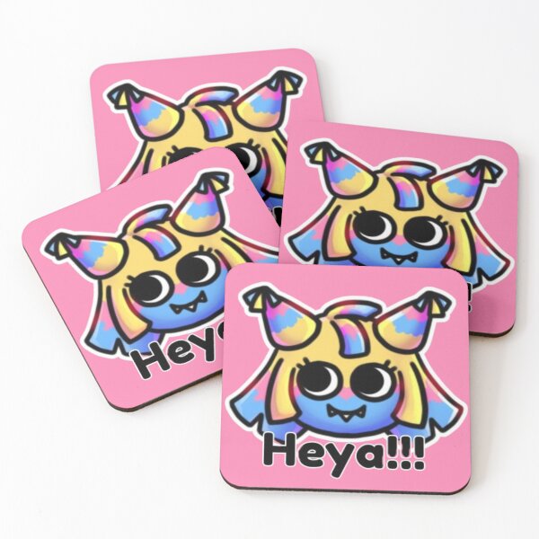 Item preview, Dandy's World Sticker: "Heya!!!" designed and sold by SNAPPJAWZ.