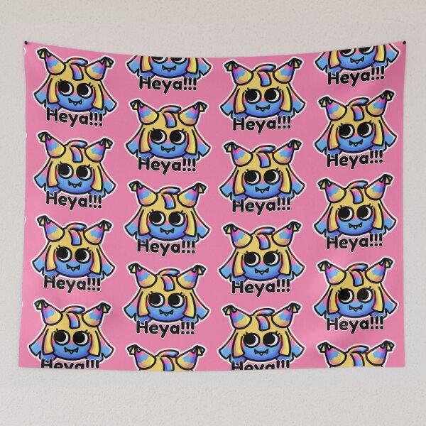 Item preview, Dandy's World Sticker: "Heya!!!" designed and sold by SNAPPJAWZ.