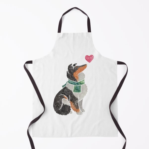 Item preview, Tricolour Rough Collie watercolour  designed and sold by animalartbyjess.