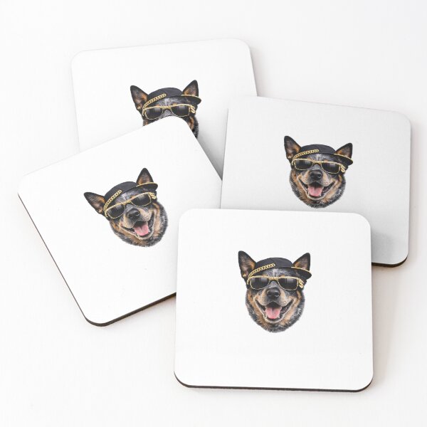 Item preview, Australian Cattle Dog – Blue Heeler Dog Art, Loyal Working Dog Design designed and sold by DogYouChose.