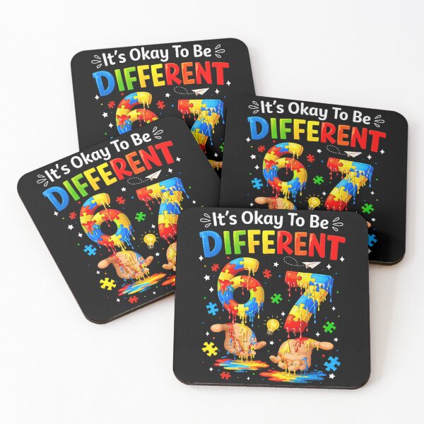 Item preview, It's Okay to Be Different 67 Hand Signs Autism Awareness Kid designed and sold by Ortigzitoun.