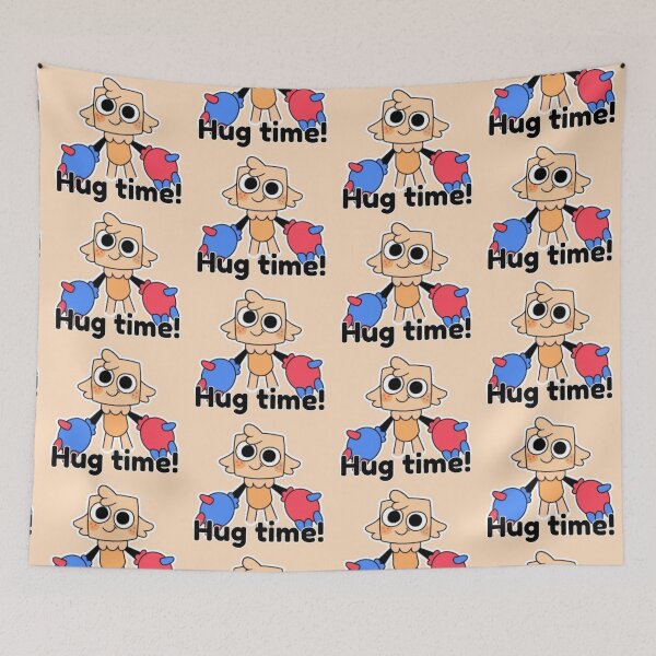 Item preview, Dandy's World Sticker: "Hug time!" designed and sold by SNAPPJAWZ.