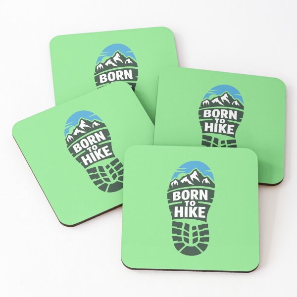 Item preview, Born to Hike Bootprint designed and sold by SnappyPNG.