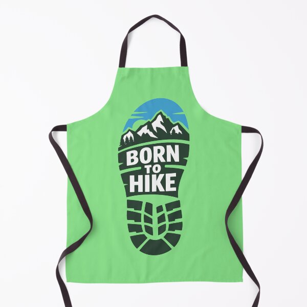Aperçu de l'œuvre Empreinte de botte Born to Hike créée et vendue par SnappyPNG.
