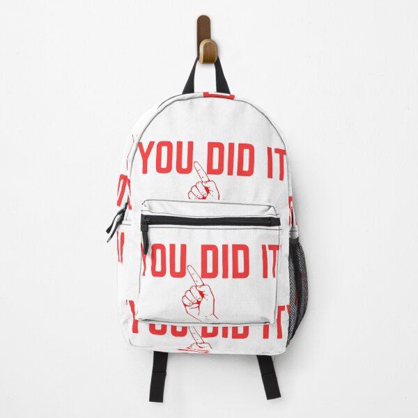 Item preview, You Did It Red Typography Bold Text Design designed and sold by AlienTechs.