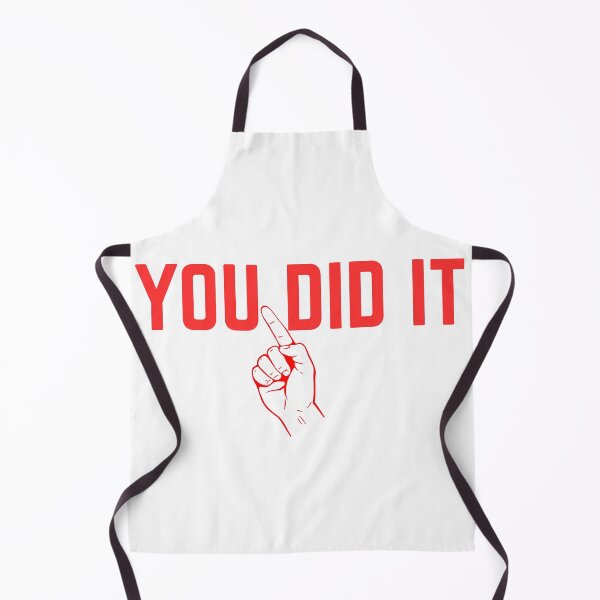 Item preview, You Did It Red Typography Bold Text Design designed and sold by AlienTechs.