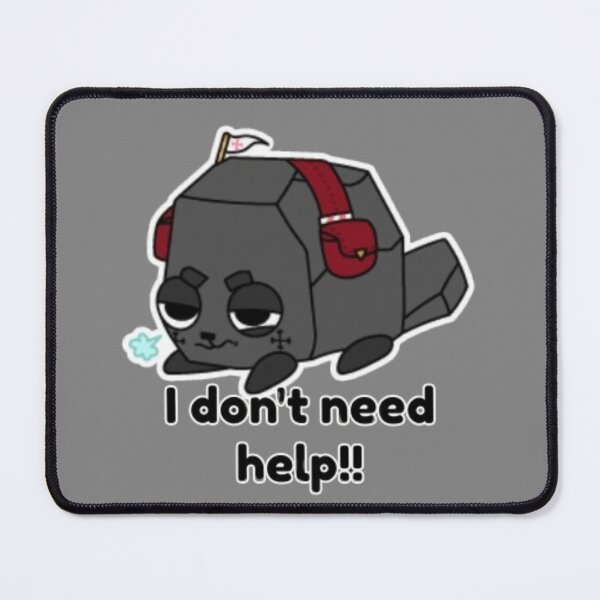 Item preview, Dandy's World Sticker: "I don't need help!!" designed and sold by SNAPPJAWZ.